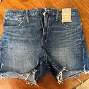 Madewell Cut Off Shorts NWT - Size 31